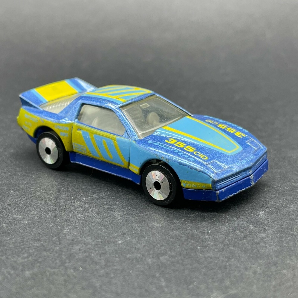 Matchbox #10 Pontiac Firebird 355 Racer Race Car Blue‎ Diecast 1/64 Scale Loose